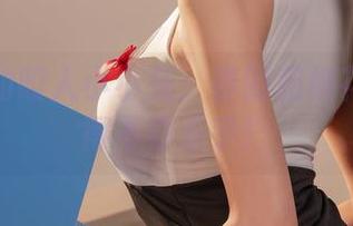 不一样的咬人小小兔：春丽和桃花旗袍玩得不亦乐乎！