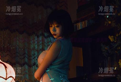 奈汐酱Nice的写真：猫耳相伴，透明围裙别有一番风味