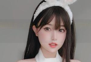 高清肉眼可见的魅力，女主K化身海梦兔女郎，完美秒杀你的审美雷达！