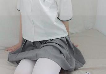 森萝财团 – 小兰的合集来了！白丝K制服少女壁纸，选一张给你的好友“种草”吧！